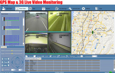 Der Fahrzeug-Kamera-DVR Kamera-Digital-Auto GPS Spurhaltung HDD 3G Bus-Passagier-Zähler-des System-4