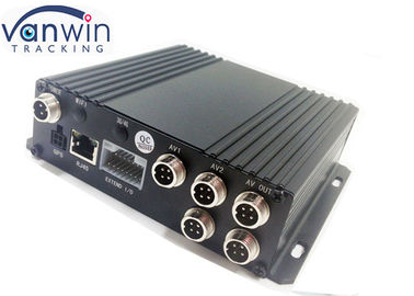 4CH 720P bewegliche DVR GPS Bahn 3G Fahrzeugs Realzeitüberwachung kompatibles AHD und analoge Kamera