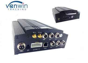 Kanal 1080P WIFI 3G 4G MDVR/h.264 4 dvr Recorder cctv-7-Zoll-Bildschirm