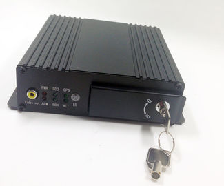 4 des Kanal-Auto-DVR GPS Doppel-Sd Format Kartenspeicher-lokales des Play-back-H.264