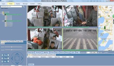 mobiler DVR H.264 HDD 4 Kanal 4G G-Sensor GPS-Fahrzeug-online für Bus