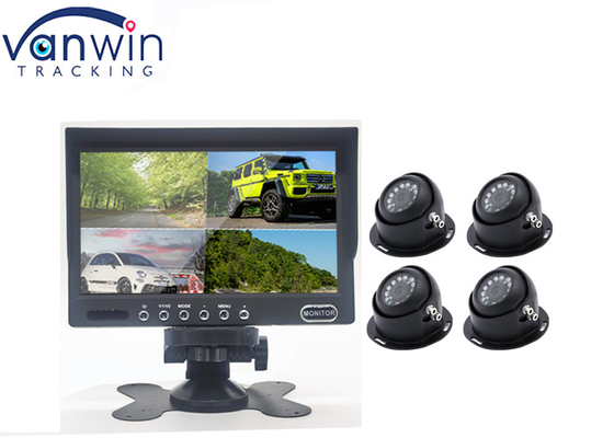 Auto-Monitor aufgeteilte Rückfahrkamera LCD-Anzeige 7 Zoll-4ch/4 für LKW RV