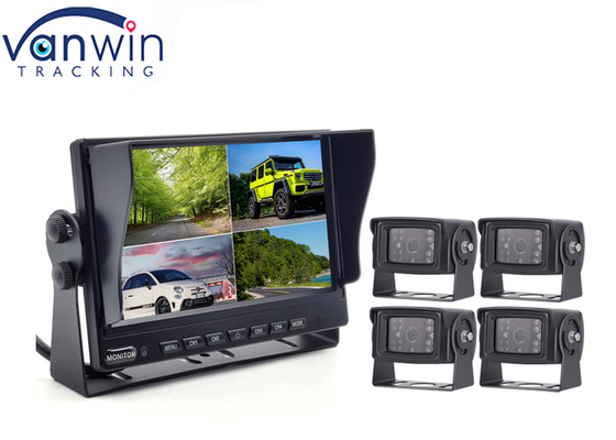 Schwarzer 7 des Zoll-Auto-Monitor-4 Schirm Kanal-des Videoeingang-HD