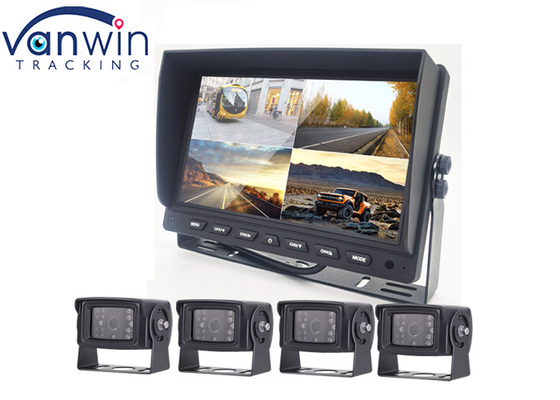 Kanal 4 9 Zoll Hd-Auto Rearview-Rückkamera mit Monitor