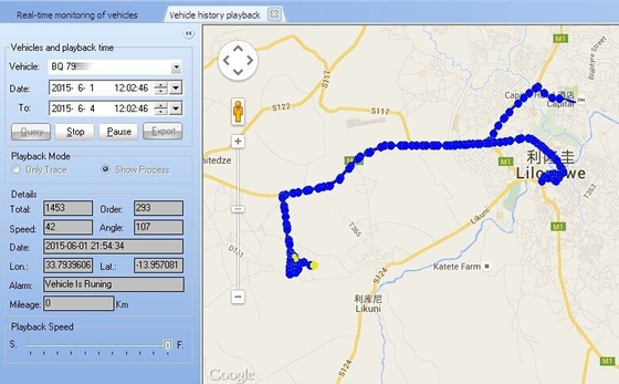 Anpassung 2g 4g GPS-Tracker Fahrzeugverfolgungsgerät mit Sdk und Api