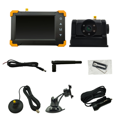 2.4G 5 Zoll drahtloser Monitor Kamera Anhänger Mini Auto LCD Meter Monitor Kit, eingebaute Batterie