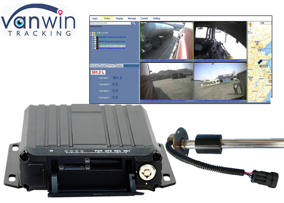 1080p SD-Karte 4 Kanal Video-Recorder Kamera Sim-Karte GPS Mobil-DVR für Fahrzeug-Cctv