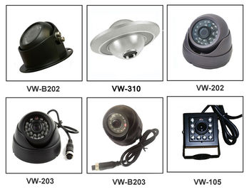 Hochauflösendes kleines Auto-Ball-Kamera-Sony CCD 700TVL für Busüberwachung DVR