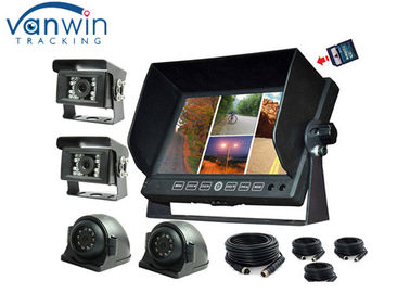4 Kanal TFT-Auto-Monitor DVR 7 Zoll mit 4 Kamera-/Aufnahmefunktion für LKW