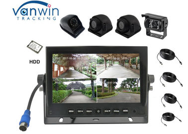 Neuzugang 4 lenkt HD-Auto Monitor 7 Zoll System mit 4 Kamerainput aufhebend