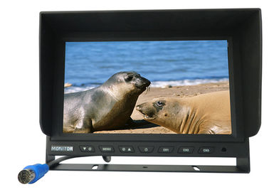 Starkes Viererkabel-Auto-Videomonitor DVR 12~24V 4CH 1080P LCD mit 4 Input des Kanal-HD