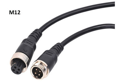 15M M12 4 PIN Camera Video Cable RCA Adapter FCC DC12V für MDVR-System