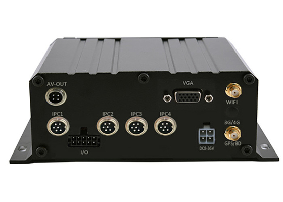 bewegliche Kamera DVR 4G 3G GPS WIFI Videorecorder-4ch HDD MNVR 4 für Schulbus-LKW-Taxi