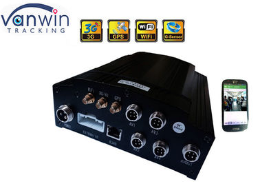 4 Kanal-Bus-Leute widersprechen Karten-Antriebs-Hybridspeicher des WIFI-Auto-DVR Videorecorder-Sd