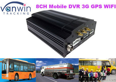 Leistungsfähige volle HD 8CH Fahrzeug-Blackbox DVR des Festplattenlaufwerk-mit Kamera 8