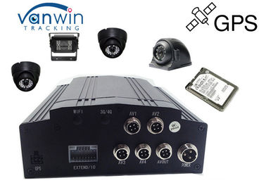 GPS-Verzeichnisgerät mobiler Überwachung CCTV DVR Auto 4CH 3G GPS 720P HDD
