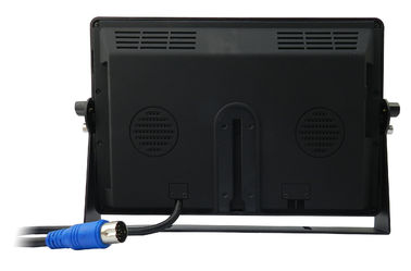 Kanäle Viererkabel-aufgeteilte Auto TFT LCD-Monitor-4 mit eingebautem DVR-Video