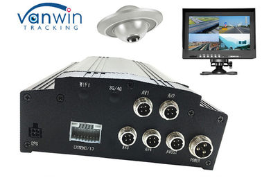 des grundlegenden digitaler Videorecorder Flugschreiber-Autos 4CH HDD GPS, bewegliche DVR Sd Karte des Fahrzeugs