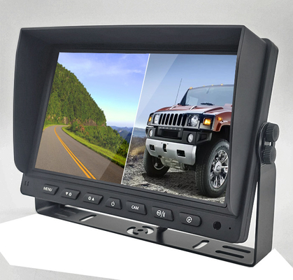 7' 9' 10' 2 Splits AHD-Autoanzeige TFT-Auto-Monitor für 2-Kanal-Videoaufnahme