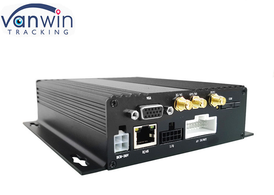 1080P AHD Dual SD Sicherheits-DVR 4Ch GPS 3g 4g WLAN für die Busflotte