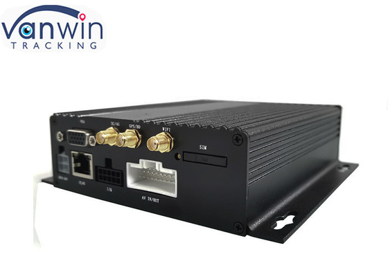1080P AHD Dual SD Sicherheits-DVR 4Ch GPS 3g 4g WLAN für die Busflotte