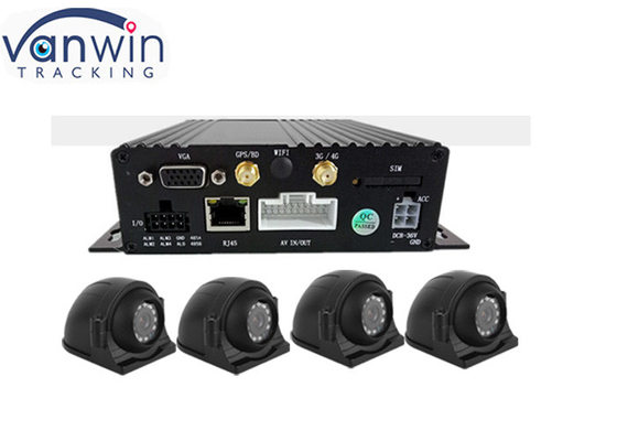 AHD 1080P 4G Dual SD-Karte 4ch GPS Mobil-CCTV-DVR