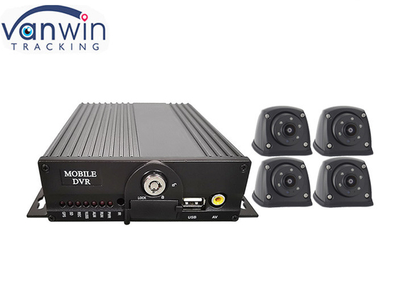 AHD 1080P 4G Dual SD-Karte 4ch GPS Mobil-CCTV-DVR