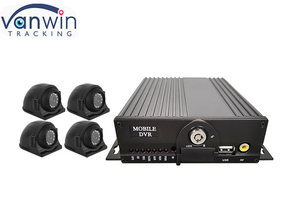 AHD 1080P 4G Dual SD-Karte 4ch GPS Mobil-CCTV-DVR