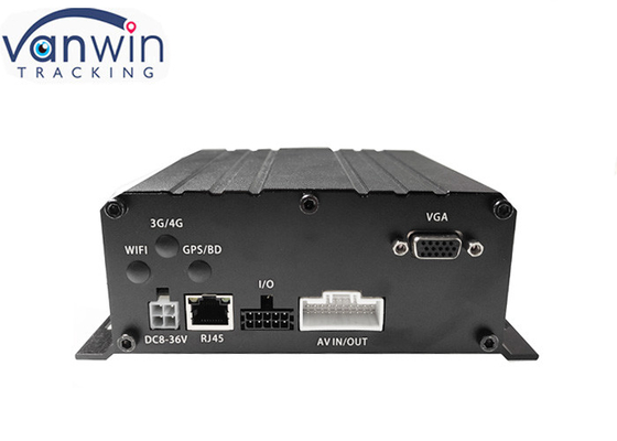 4ch 4G GPS WIFI H.265 HDD Mobilfahrzeugrekorder DVR für Fahrzeugflottenmanagement
