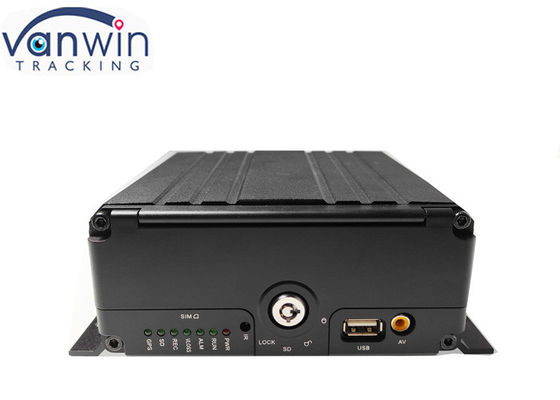 4ch 4G GPS WIFI H.265 HDD Mobilfahrzeugrekorder DVR für Fahrzeugflottenmanagement