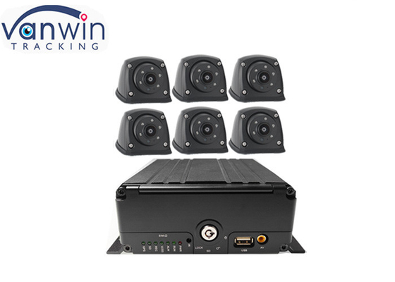 6ch 4g Echtzeit-Video-Streaming HDD Mdvr 1080p GPS WLAN für Fahrzeugüberwachung
