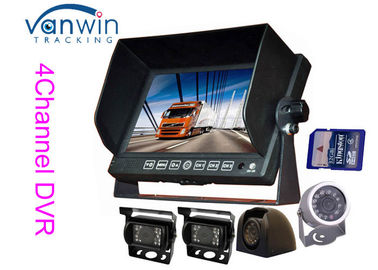Bus/LKW/Anhänger/Trainer 7 Zoll TFT-Auto-Monitor AHD mit 720P Kamera, Sd-Karte