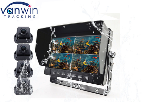 LKW-Bus-Auto hinteres View Monitor IP69K wasserdichtes 7 Zoll mit Spalte 4