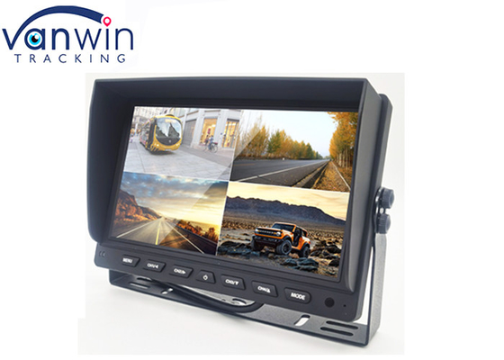 des geteilten Bildschirms 4ch Kamera-Auto-Monitor des Viererkabel-Sicherheits-Überwachungs-Recorder-DVR 10,1 Zoll
