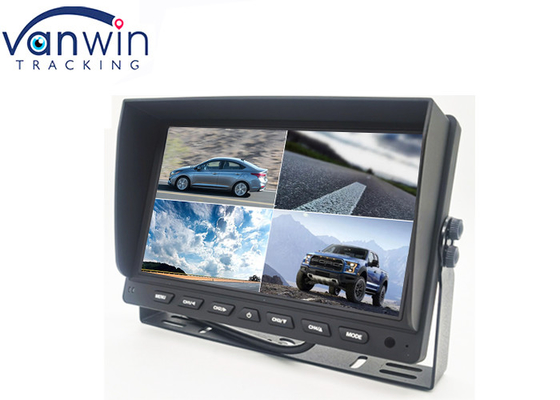 des geteilten Bildschirms 4ch Kamera-Auto-Monitor des Viererkabel-Sicherheits-Überwachungs-Recorder-DVR 10,1 Zoll