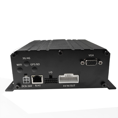 4G Live Video 6CH HDD Fahrzeug CCTV DVR GPS-Verfolgungsgerät