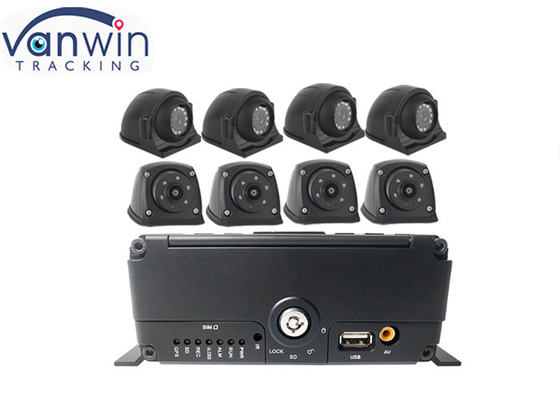 8CH HDD SSD SD KarteFahrzeug-DVR mit GPS 4G WIFI Alarm