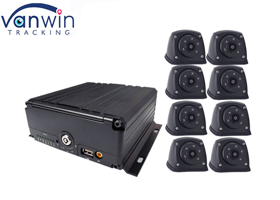 8CH HDD SSD SD KarteFahrzeug-DVR mit GPS 4G WIFI Alarm