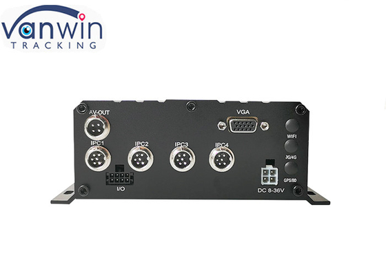 1080P IP 4G GPS DSM BSD H.264 4 Kanal Fahrzeug-DVR