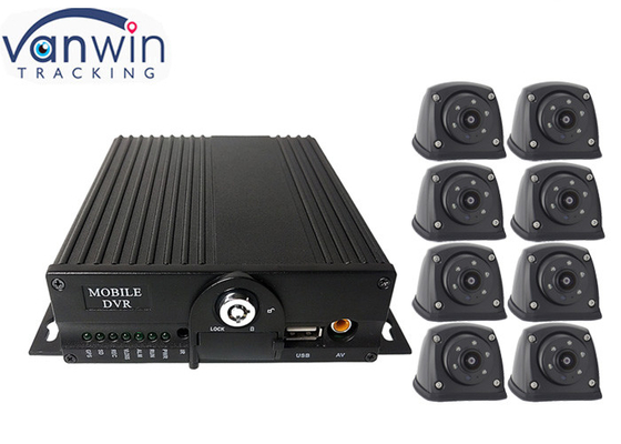 Automobil-DVR Recorder 8ch Linux mit HDMI-Ertrag-Warnung G-Sensor