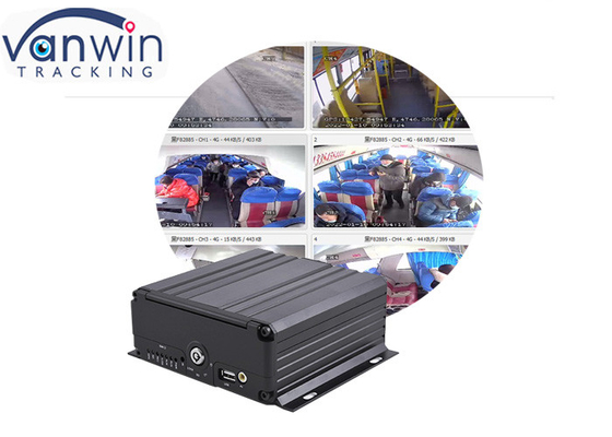 4 Kanäle HDD mobile DVR Live Video Streaming Fahrzeugüberwachungssystem