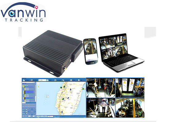 3G 4G Live Video Streaming Fahrzeugmanagementsystem mit GPS WIFI SD Mobil DVR