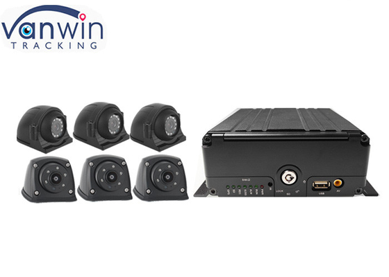 6ch 4G AHD HDD 1080P mobiler Überwachungskamera-System