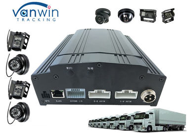 3G 4G 4ch/8ch volles hd 1080p AHD MDVR und Kamera-/Audiosystempolizeiwagenlösung