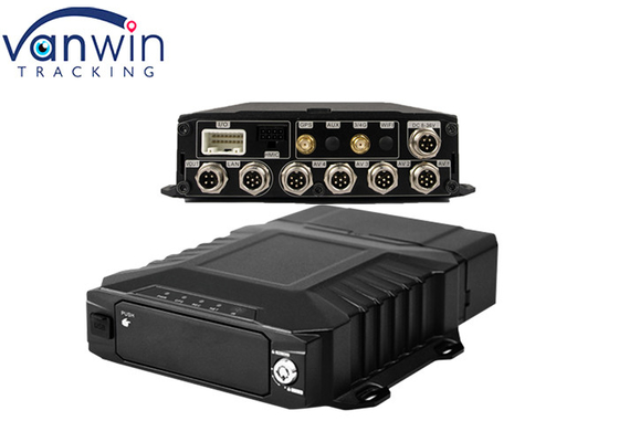 4G Mobile NVR 1080P AHD Car DVR 8CH HDD+SD Karte WIFI GPS mit IP-Kameras