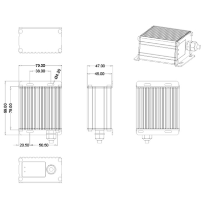 Mdvr Arbeitsfahrzeug Backup-Batterie Wasserdicht Industrielle Qualität Für CCTV-Überwachung