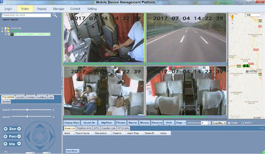 4 Kanal 12V 24V HD Videorecorder MDVR mit Fahrer-Ermüdungs-Überwachungsanlage