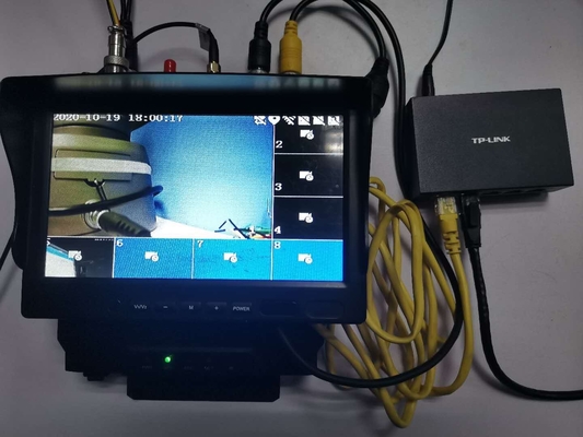 4G Mobile NVR 1080P AHD Car DVR 8CH HDD+SD Karte WIFI GPS mit IP-Kameras