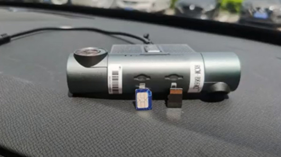 Mini-Größe Portable 2CH Auto Blackbox mit 3G/4G WIFI GPS Funktion für Taxi