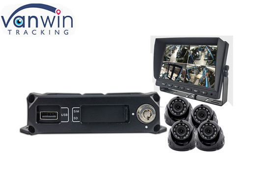 720p AHD 1080P 4G GPS 4CH mobile Fernsehgeräte für Lkw-Busse